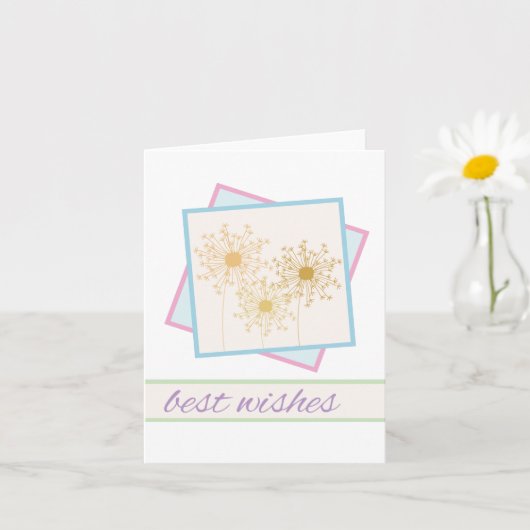 ダンデロンの願い カード (小さな植物)