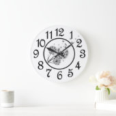 ダンデロンの願い ラージ壁時計 (ホーム)