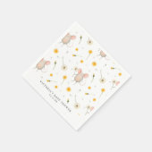 ダンデロンの願い |春水彩ベビーシャワー スタンダードカクテルナプキン (角)