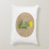 ダンデロン装飾用クッション アクセントクッション (裏面(縦))