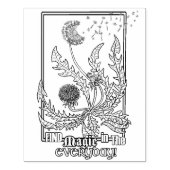 ダンデロン魔法イン毎日！ ラバースタンプ (インプリント)