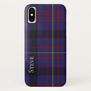 ダンドナルドタータンチェックプレイドiPhone Xケース iPhone X ケース