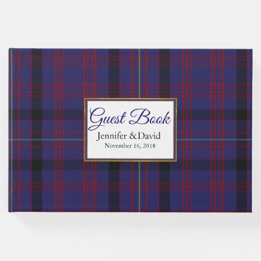 ダンドナルド結婚プレイドのゲストブック ゲストブック (正面)