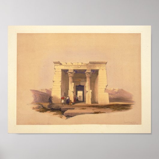 ダンドール寺院 – ヌビア ポスター (正面)