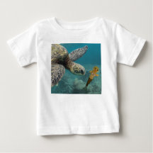 ダンニー・マーメイドのベビーTシャツ