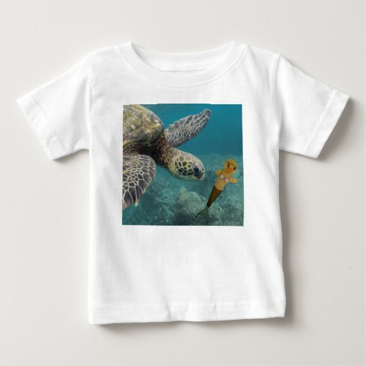 ダンニー・マーメイドのベビーTシャツ ベビーTシャツ (正面)