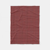 ダンバースコットランドディストリクトタータンチェックフリースブランケット フリースブランケット (正面)