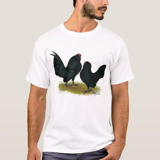 ダンバーズブラックバンタム Tシャツ (正面)