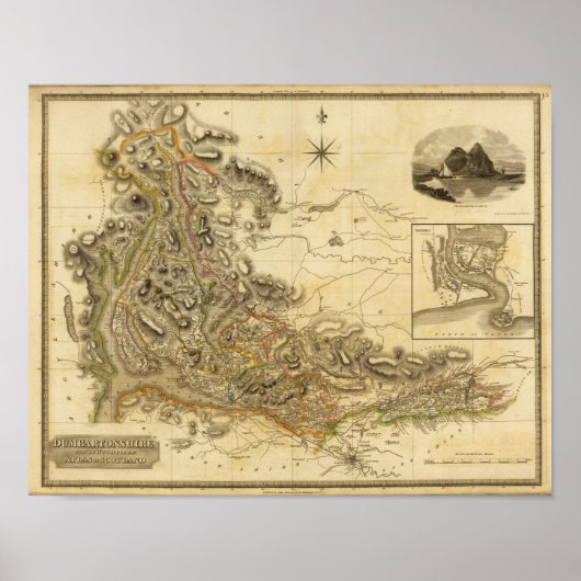 ダンバートンシャー ポスター (正面)