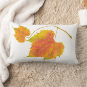 ダンバーピロー上のDottyスポッティ秋 ランバークッション (ブランケット)