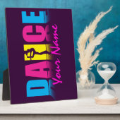 ダンパーソナライズされたスダンサー フォトプラーク (側面)