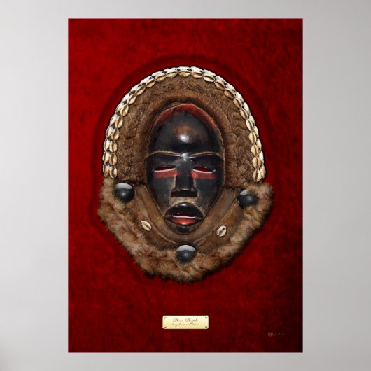 ダンピープルズディーンラングルマスクon Red Velvet ポスター (正面)