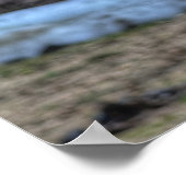 ダンフレンドリーランチ馬写真&詩 ポスター (角)