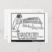 ダンブリーの老人がいた ポストカード (正面/裏面)