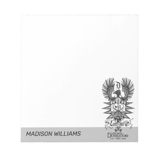 ダンブルドアの紋章 ノートパッド (正面)