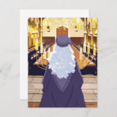 ダンブルドア話のホグワーツ素晴らしホール ノートカード (正面/裏面)