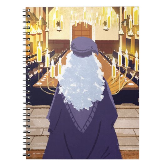 ダンブルドア話のホグワーツ素晴らしホール ノートブック (正面)