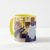 ダンブルドア話のホグワーツ素晴らしホール マグカップ (正面左)