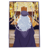 ダンブルドア話のホグワーツ素晴らしホール ミディアムペーパーバッグ (正面)