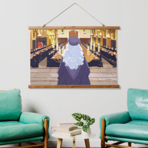 ダンブルドア話のホグワーツ素晴らしホール 吊り下げ型タペストリー