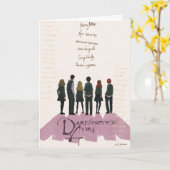 ダンブルドア軍イラストレーション カード (黄色い花)