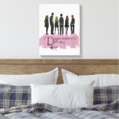 ダンブルドア軍イラストレーション キャンバスプリント (インサイチュ (寝室))