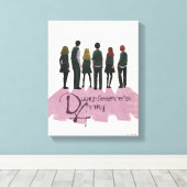 ダンブルドア軍イラストレーション キャンバスプリント (インサイチュ (ウッドフロア))