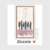 ダンブルドア軍イラストレーション シール (シート)