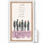 ダンブルドア軍イラストレーション シール (正面)