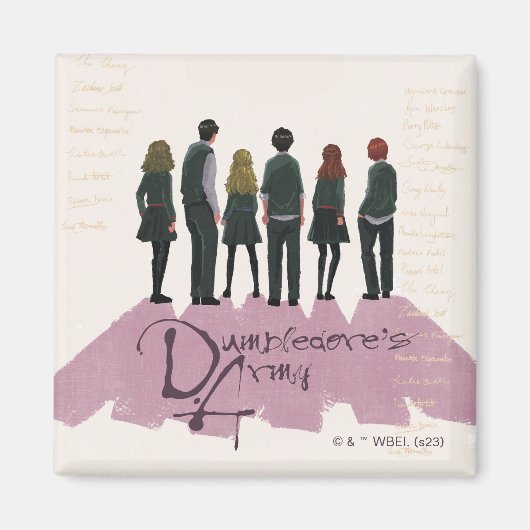 ダンブルドア軍イラストレーション マグネット (正面)