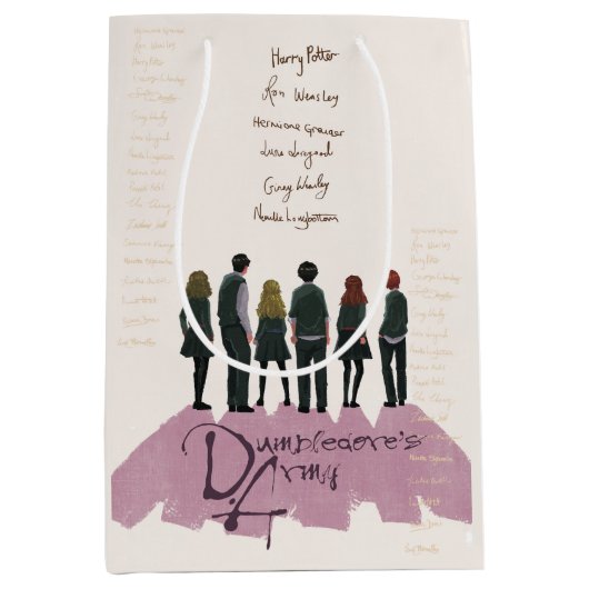 ダンブルドア軍イラストレーション ミディアムペーパーバッグ (正面)