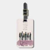 ダンブルドア軍イラストレーション ラゲッジタグ (正面縦)