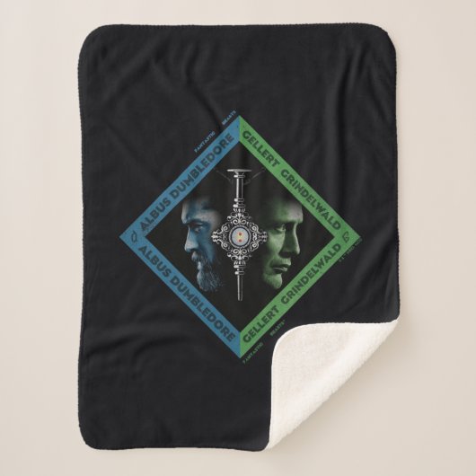 ダンブルドア&グリンドルワルド血液トロスの図 シェルパブランケット (正面)