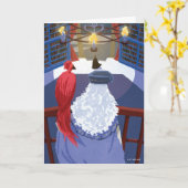 ダンブルドア&フォークオンバルコニー カード (黄色い花)