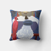 ダンブルドア&フォークオンバルコニー クッション (裏面)