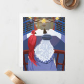 ダンブルドア&フォークオンバルコニー ノートカード (正面/裏面インサイチュ)