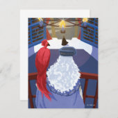 ダンブルドア&フォークオンバルコニー ノートカード (正面/裏面)