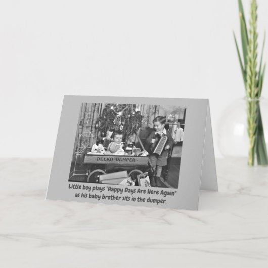 ダンプおもしろいーでブラザーと同じ遊にボーイアコーディアン シーズンカード (正面)