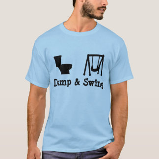 ダンプおよび振動-最終的なフリズビー Tシャツ