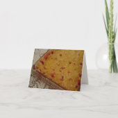 ダンプのケーキのレシピのメッセージカード カード (正面)