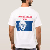 ダンプのドナルド・トランプの投票ベルニーの研摩機のTシャツ Tシャツ (裏面)