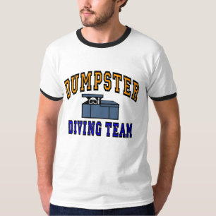 ダンプスターのダイビングのチームロゴ Tシャツ