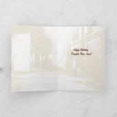 ダンプスターのベビーのイエス・キリストのクリスマスカード シーズンカード (内部)