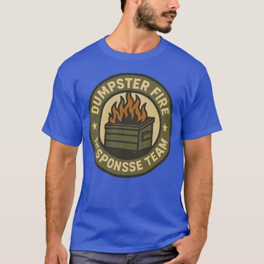 ダンプスターファイアレスポンスチーム Tシャツ (正面)