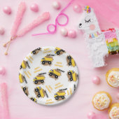 ダンプトパーソナライズされたラック建築マッド少年の名前 ペーパープレート (パーティー)