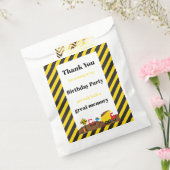 ダンプトラックとディガー フェイバーバッグ (封をした状態)