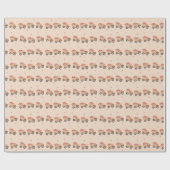 ダンプトラックとハート負荷デザイン ラッピングペーパー (フラット)