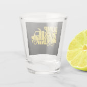 ダンプトラックのパパ ショットグラス (裏面)