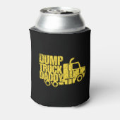 ダンプトラックのパパ 缶クーラー (缶裏面)