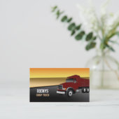 ダンプトラックの名刺 名刺 (スタンド正面)